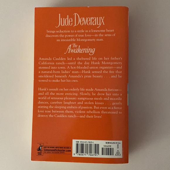 The Awakening by Jude Deveraux Paperback - Picture 2 of 2